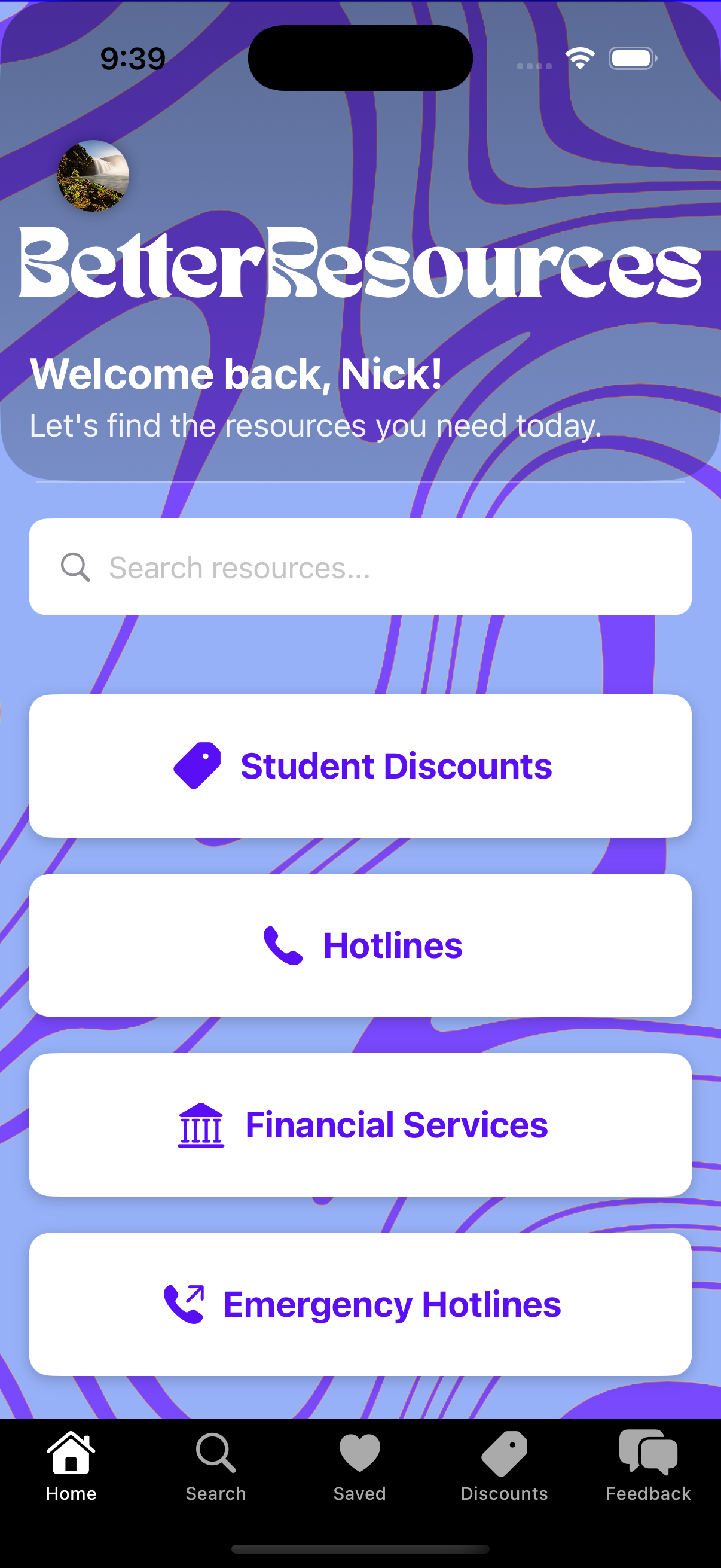 BetterResources App Screenshot